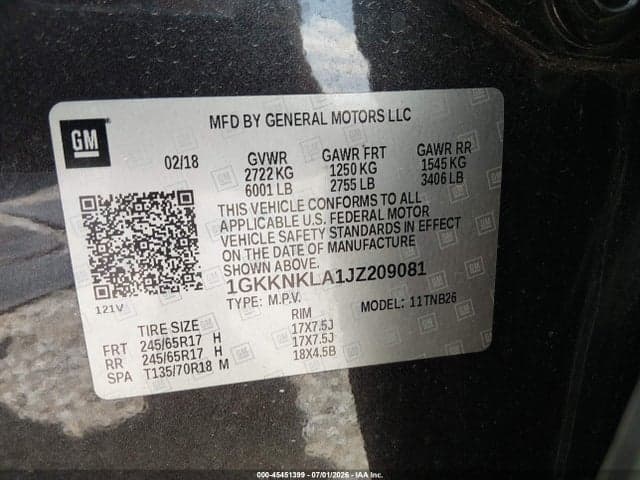 2018 GMC ACADIA SLE-1 9