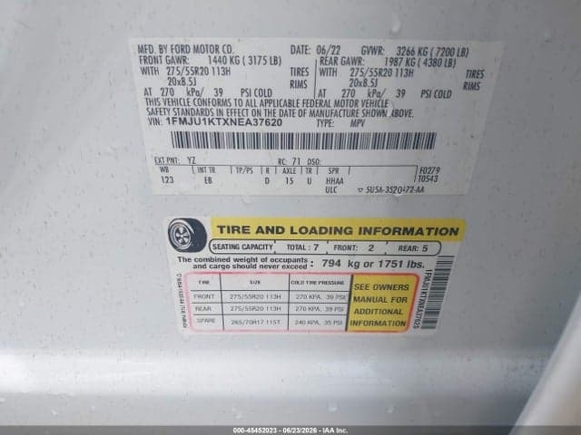 2022 FORD EXPEDITION LIMITED 9