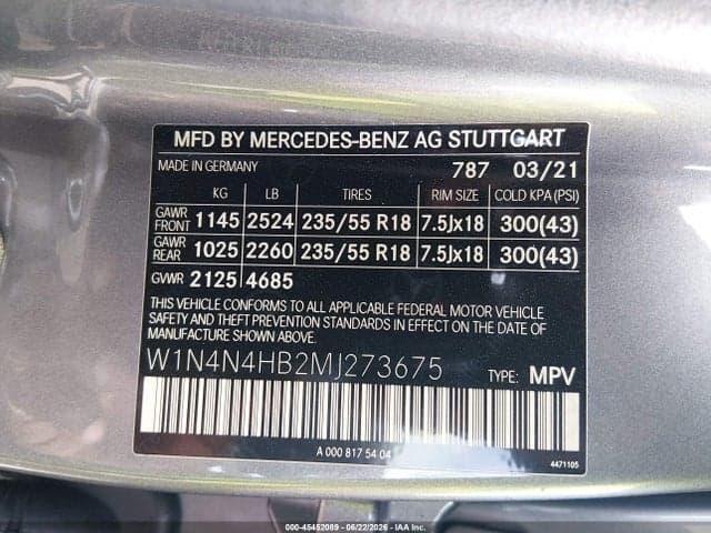2021 MERCEDES-BENZ GLA 250 4MATIC 9