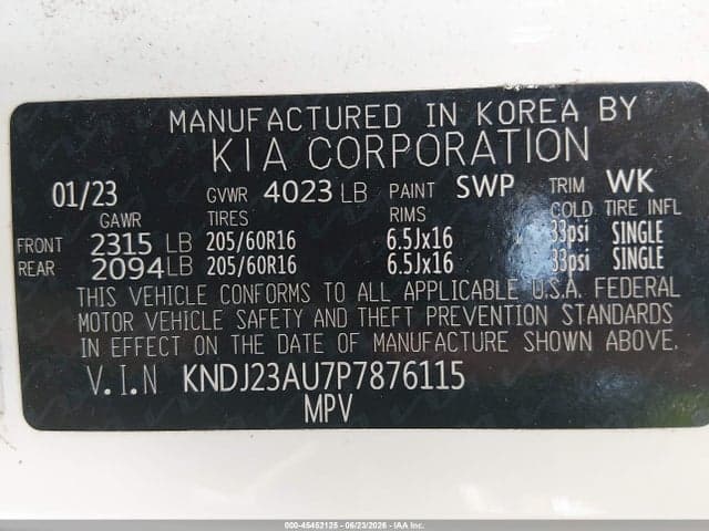 2023 KIA SOUL LX 9