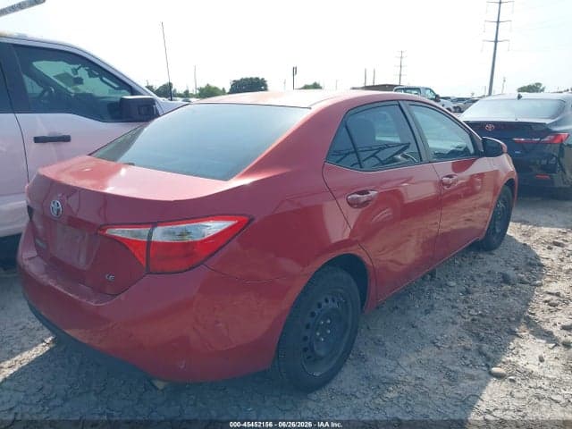 2016 TOYOTA COROLLA LE 4
