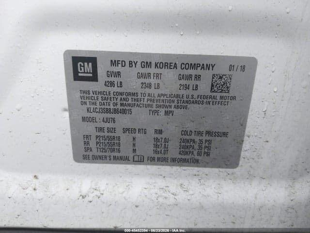 2018 BUICK ENCORE 9