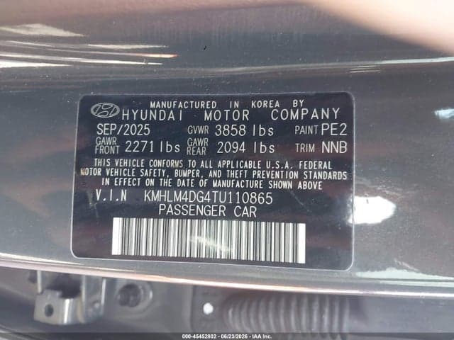 2026 HYUNDAI ELANTRA SEL SPORT 9