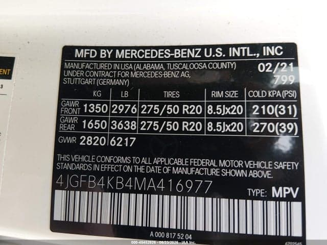 2021 MERCEDES-BENZ GLE 350 4MATIC 9