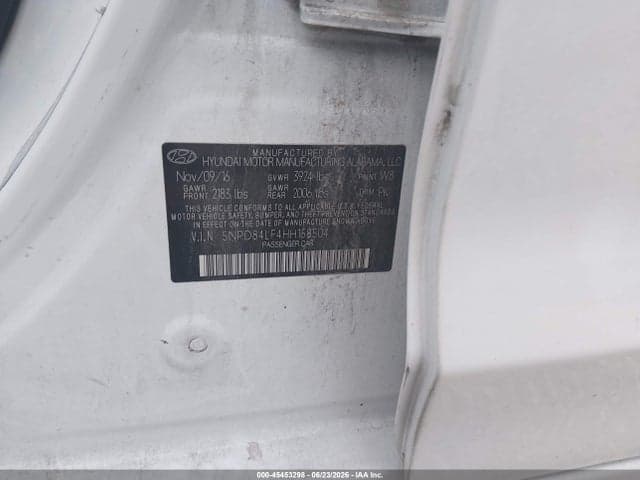 2017 HYUNDAI ELANTRA SE 9