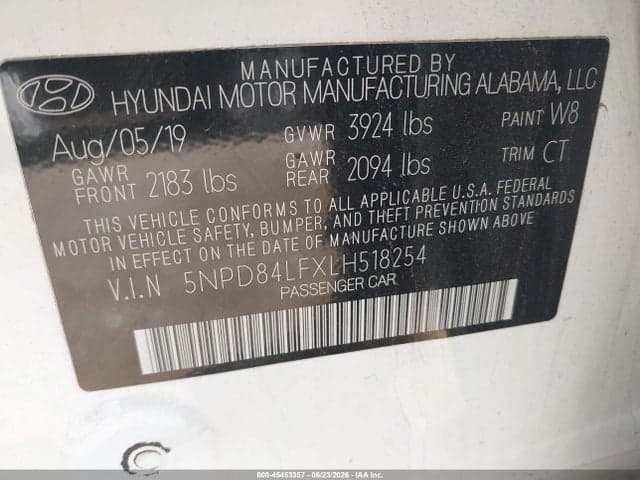 2020 HYUNDAI ELANTRA VALUE EDITION 9