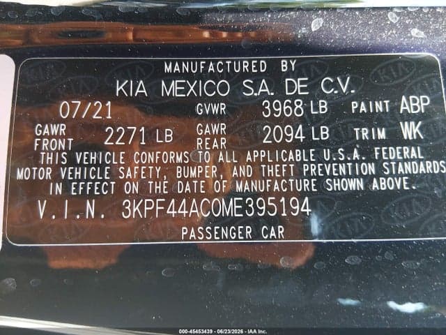 2021 KIA FORTE GT 9