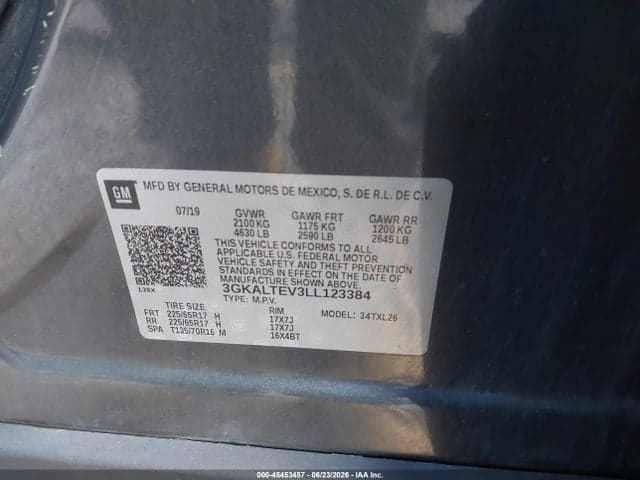 2020 GMC TERRAIN AWD SLE 9