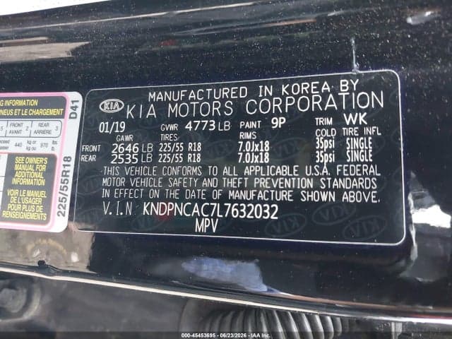 2020 KIA SPORTAGE EX 9