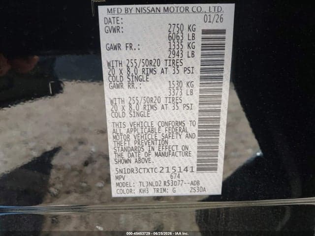2026 NISSAN PATHFINDER SL 9
