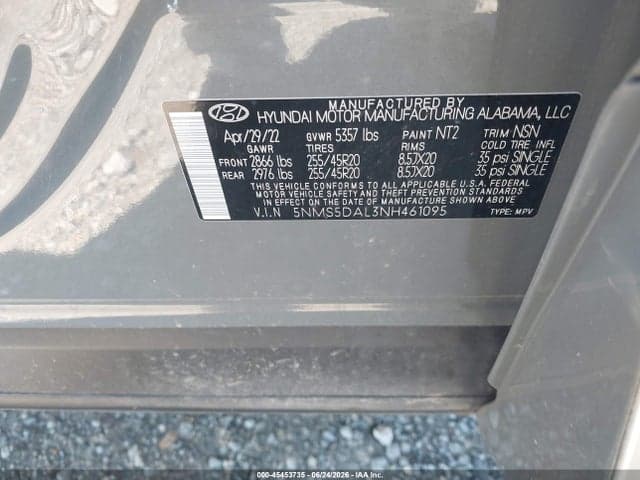 2022 HYUNDAI SANTA FE CALLIGRAPHY 9