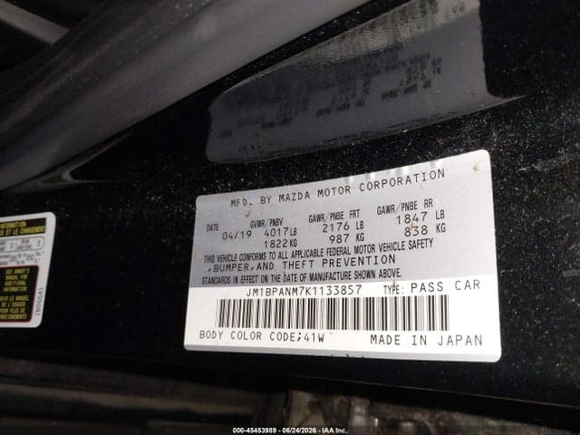 2019 MAZDA MAZDA3 PREMIUM PACKAGE 9