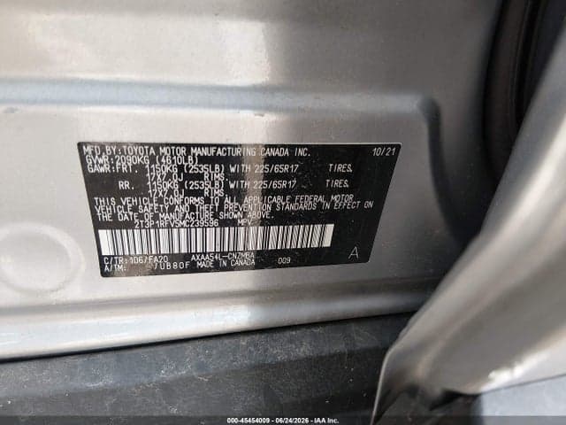 2021 TOYOTA RAV4 XLE 9