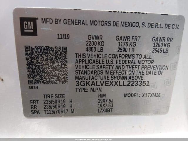 2020 GMC TERRAIN AWD SLT 9