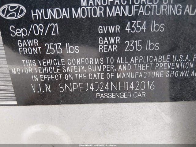 2022 HYUNDAI SONATA SEL PLUS 9