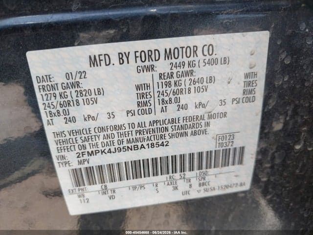2022 FORD EDGE SEL 9