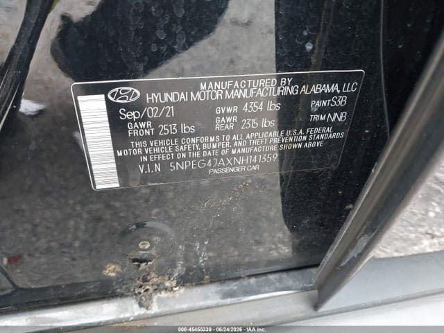 2022 HYUNDAI SONATA SE 10