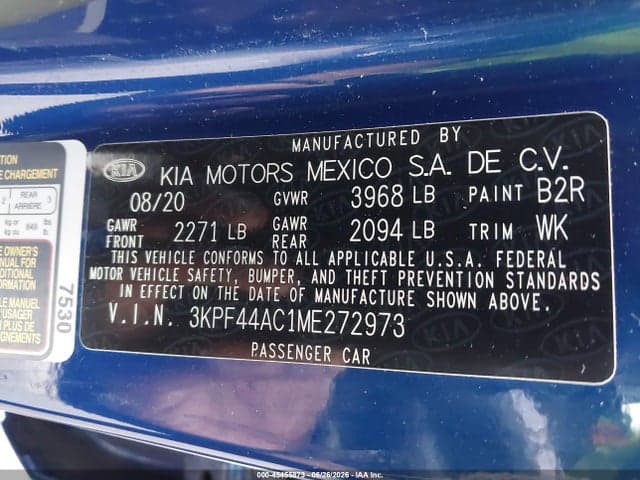 2021 KIA FORTE GT 9