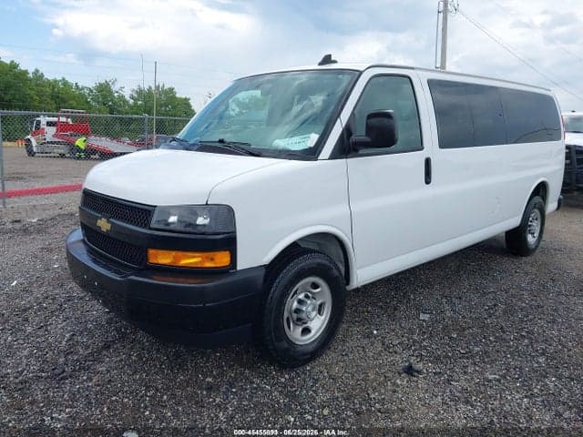 2021 CHEVROLET EXPRESS PASSENGER RWD 3500 EXTENDED WHEELBASE LS 2