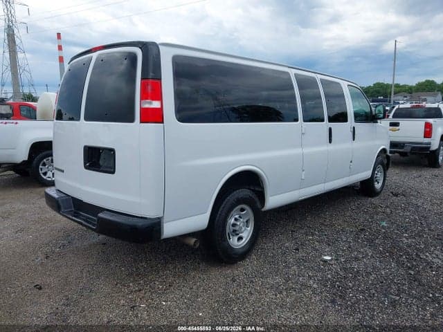 2021 CHEVROLET EXPRESS PASSENGER RWD 3500 EXTENDED WHEELBASE LS 4