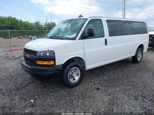2021 CHEVROLET EXPRESS PASSENGER RWD 3500 EXTENDED WHEELBASE LS 6