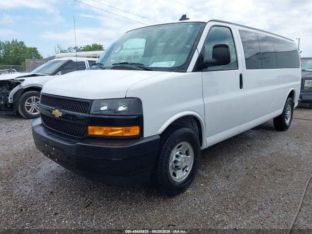 2021 CHEVROLET EXPRESS PASSENGER RWD 3500 EXTENDED WHEELBASE LS 2