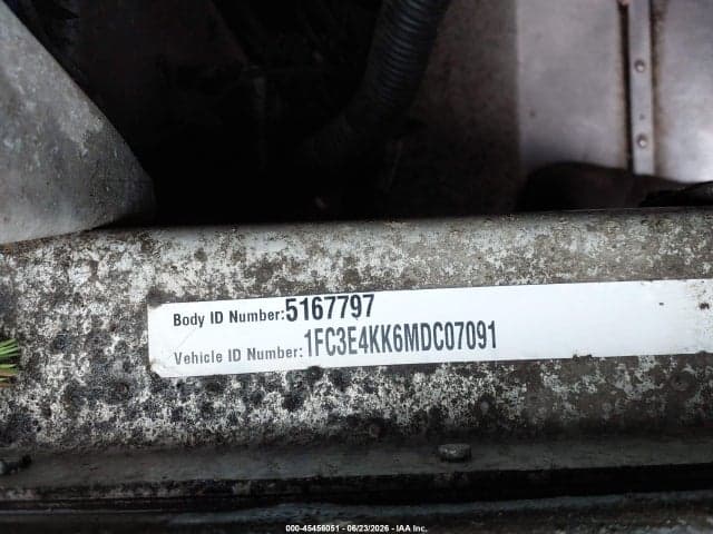 2021 FORD ECONOLINE E450 SUPER DUTY COMMERCIAL STRIPPED CHASSIS 9
