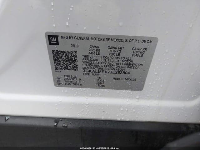 2018 GMC TERRAIN SLE 9