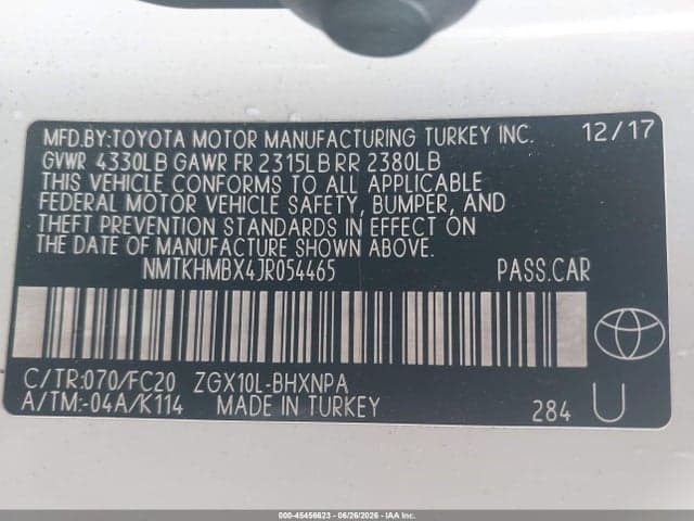 2018 TOYOTA C-HR XLE PREMIUM 9