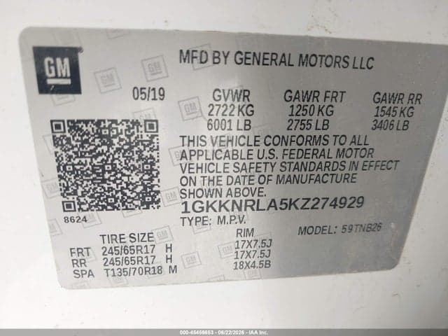 2019 GMC ACADIA SLE-1 9