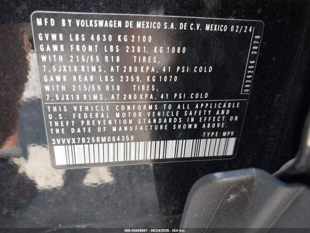 2024 VOLKSWAGEN TAOS 1.5T SE 9
