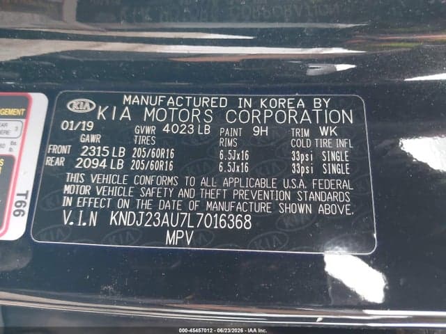 2020 KIA SOUL LX 9