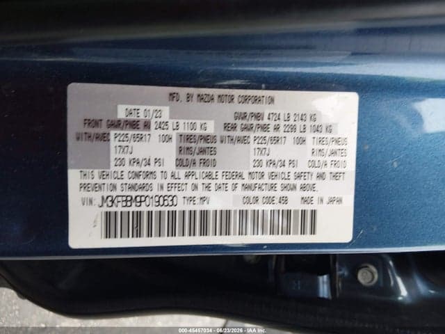 2023 MAZDA CX-5 2.5 S SELECT 9