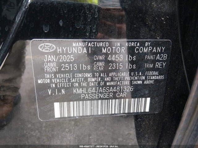 2025 HYUNDAI SONATA SEL 9