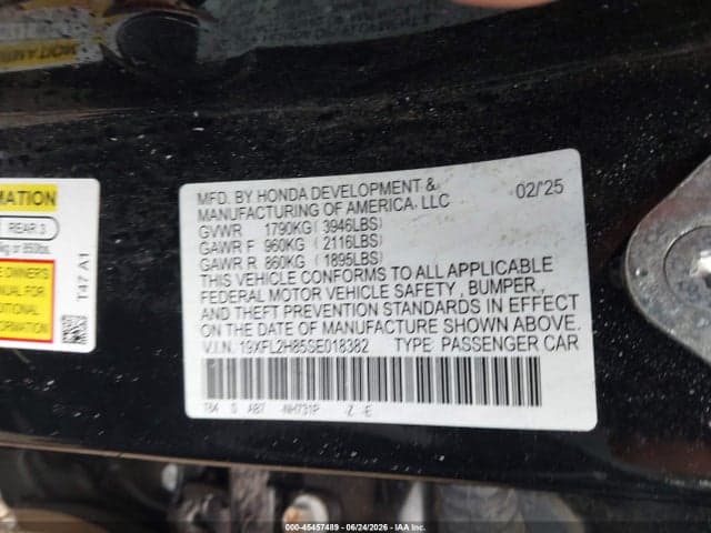 2025 HONDA CIVIC SEDAN SPORT 9