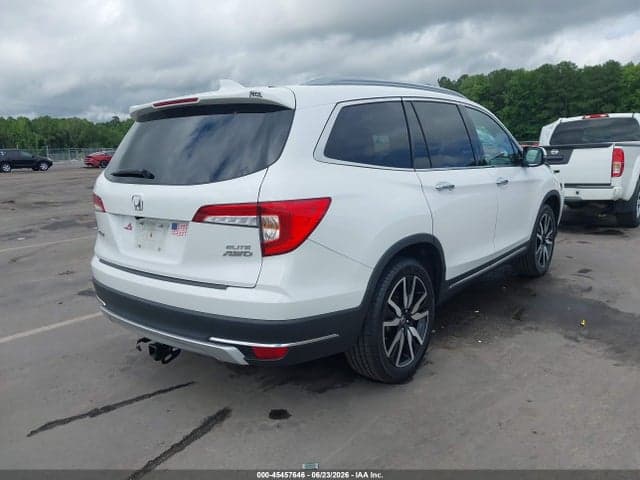 2022 HONDA PILOT AWD ELITE 4
