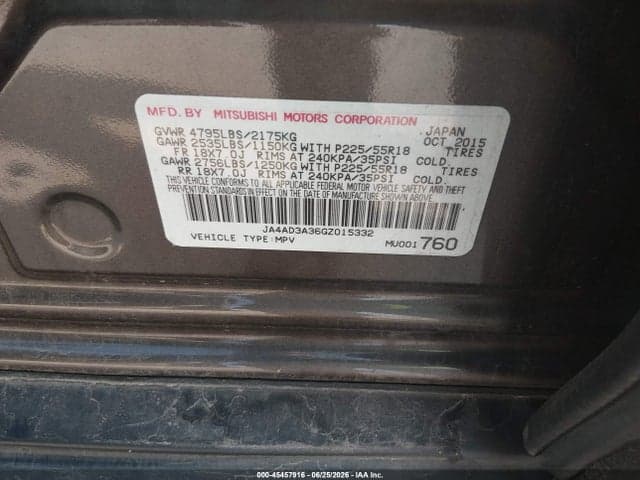 2016 MITSUBISHI OUTLANDER SEL 9