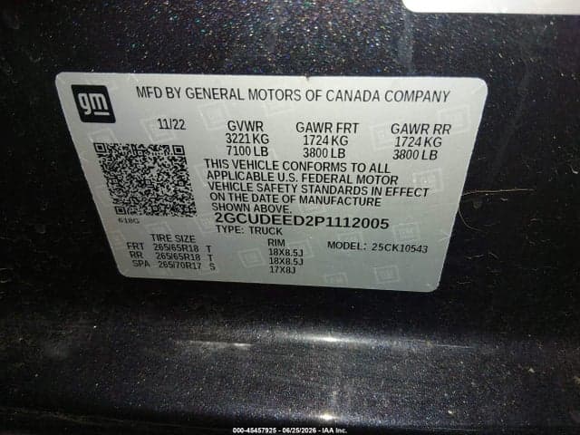 2023 CHEVROLET SILVERADO 1500 4WD SHORT BED RST 9