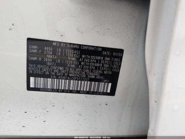 2023 SUBARU OUTBACK ONYX EDITION 9