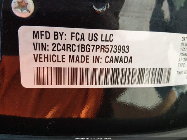 2023 CHRYSLER PACIFICA TOURING L 9