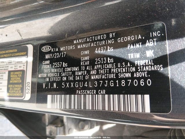 2018 KIA OPTIMA EX 9