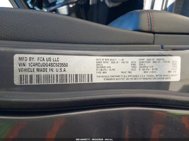 2025 DODGE DURANGO GT PLUS AWD 9