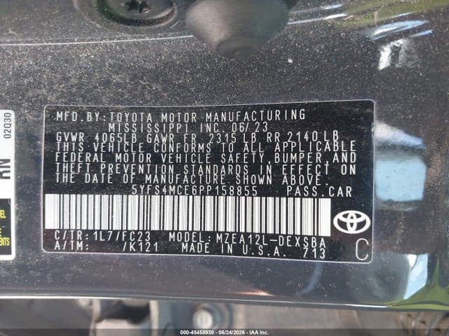 2023 TOYOTA COROLLA SE 9