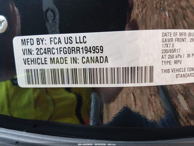 2024 CHRYSLER PACIFICA TOURING 9