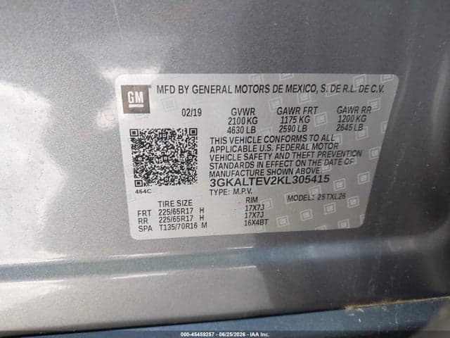 2019 GMC TERRAIN SLE 9