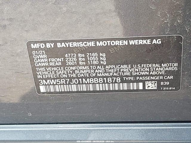 2021 BMW 330I XDRIVE 9