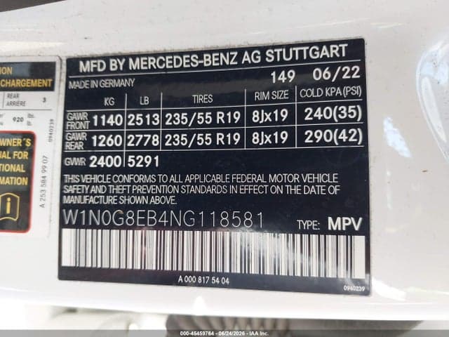 2022 MERCEDES-BENZ GLC 300 4MATIC SUV 9
