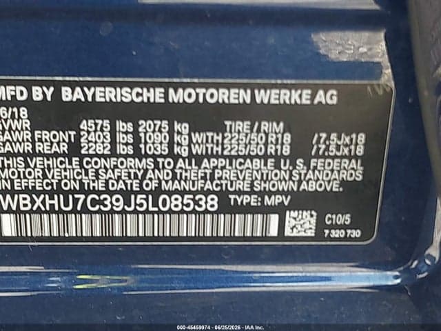 2018 BMW X1 SDRIVE28I 9
