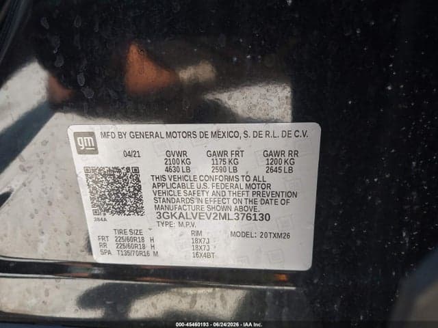 2021 GMC TERRAIN AWD SLT 9