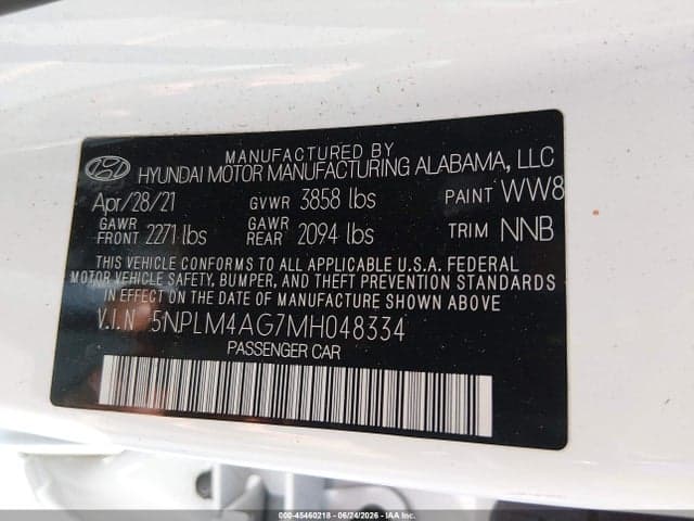 2021 HYUNDAI ELANTRA SEL 9